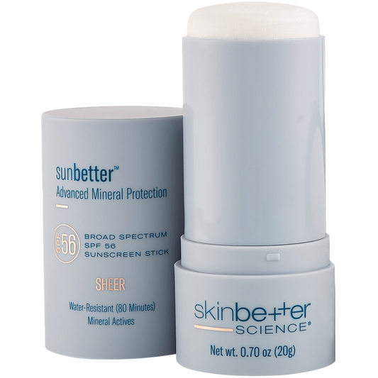 sunbetter SHEER SPF 56 Sunscreen Stick | skinbetter science®