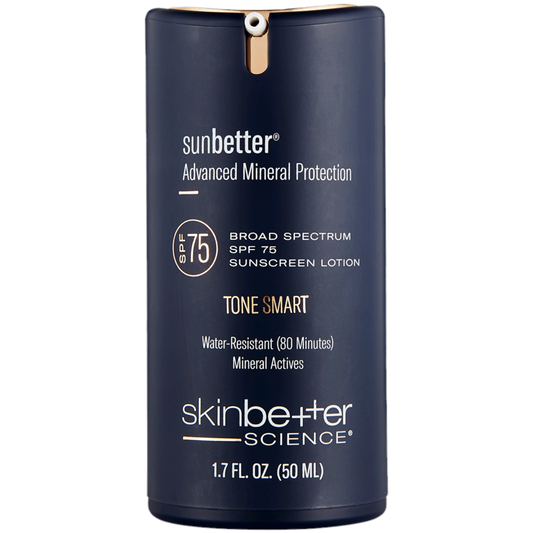 sunbetter TONE SMART SPF 75 Sunscreen Lotion | skinbetter science®